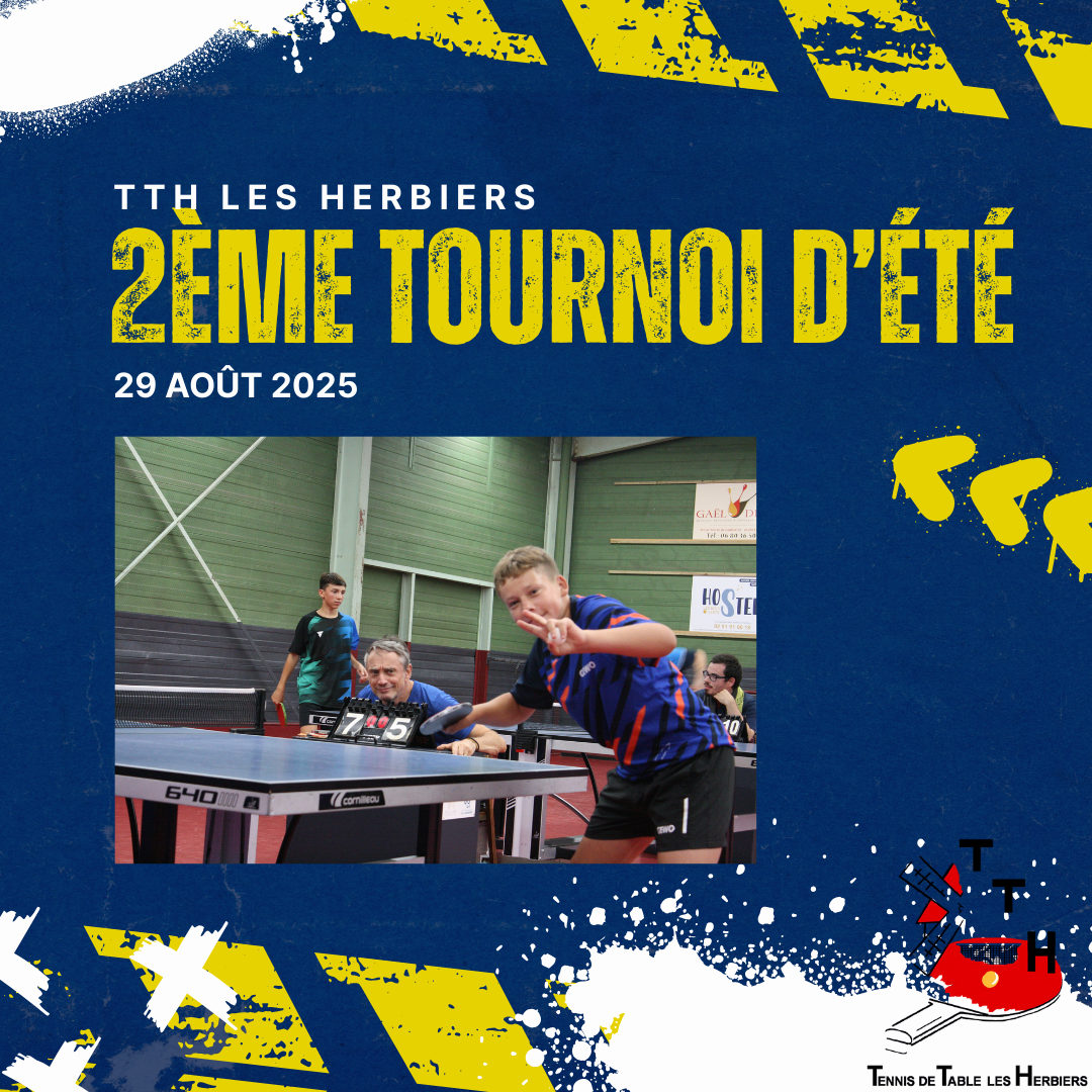 2ème tournoi d'été au TTH